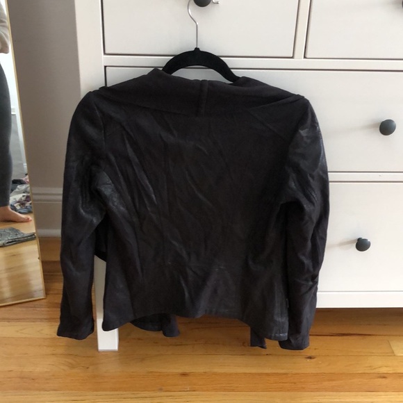 Blank NYC Black Faux Leather Jacket - Picture 2 of 2